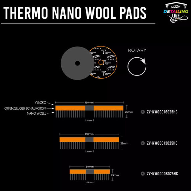 Thermo Nano Wool Pad (125mm)