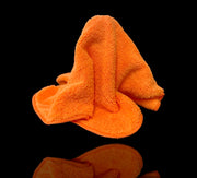 Orange Doppelseitiges Mikrofasertuch (40×40cm)